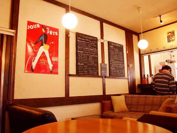 DOux CAFE　店内黒板