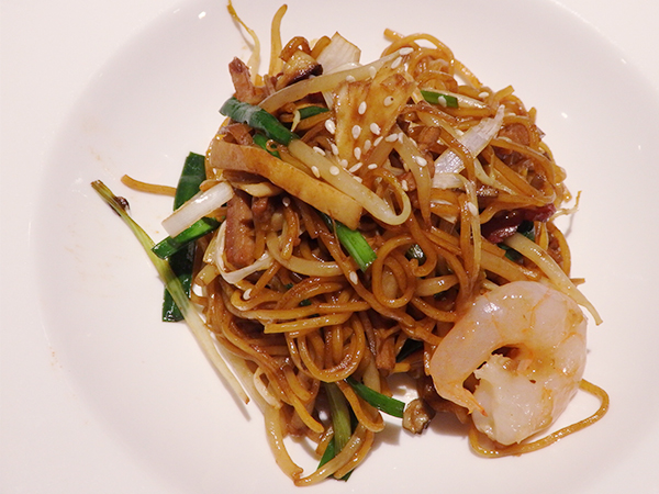 蘭園 飲茶コース 本日の麺類