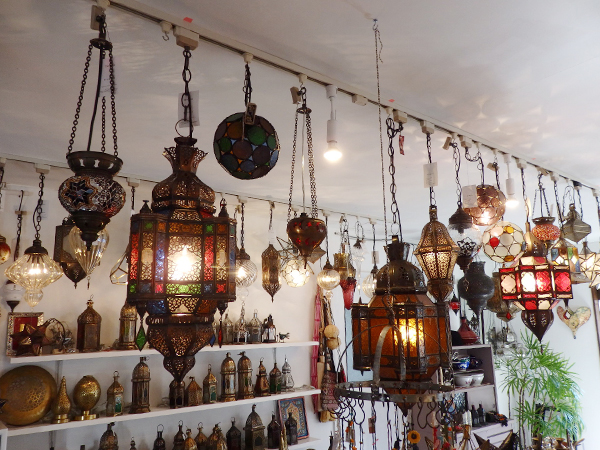 谷口ぴかぴか商店　モロッコやトルコの吊り下げ型ランプ