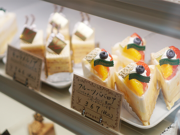 フランス菓子の店 巴里　ケーキ