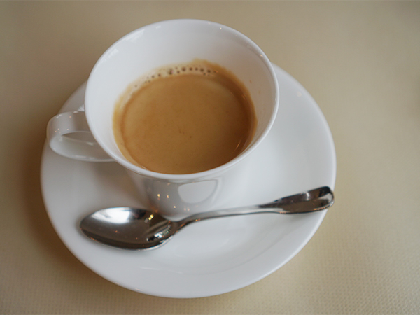 ゼルコバ　ランチコース　コーヒー