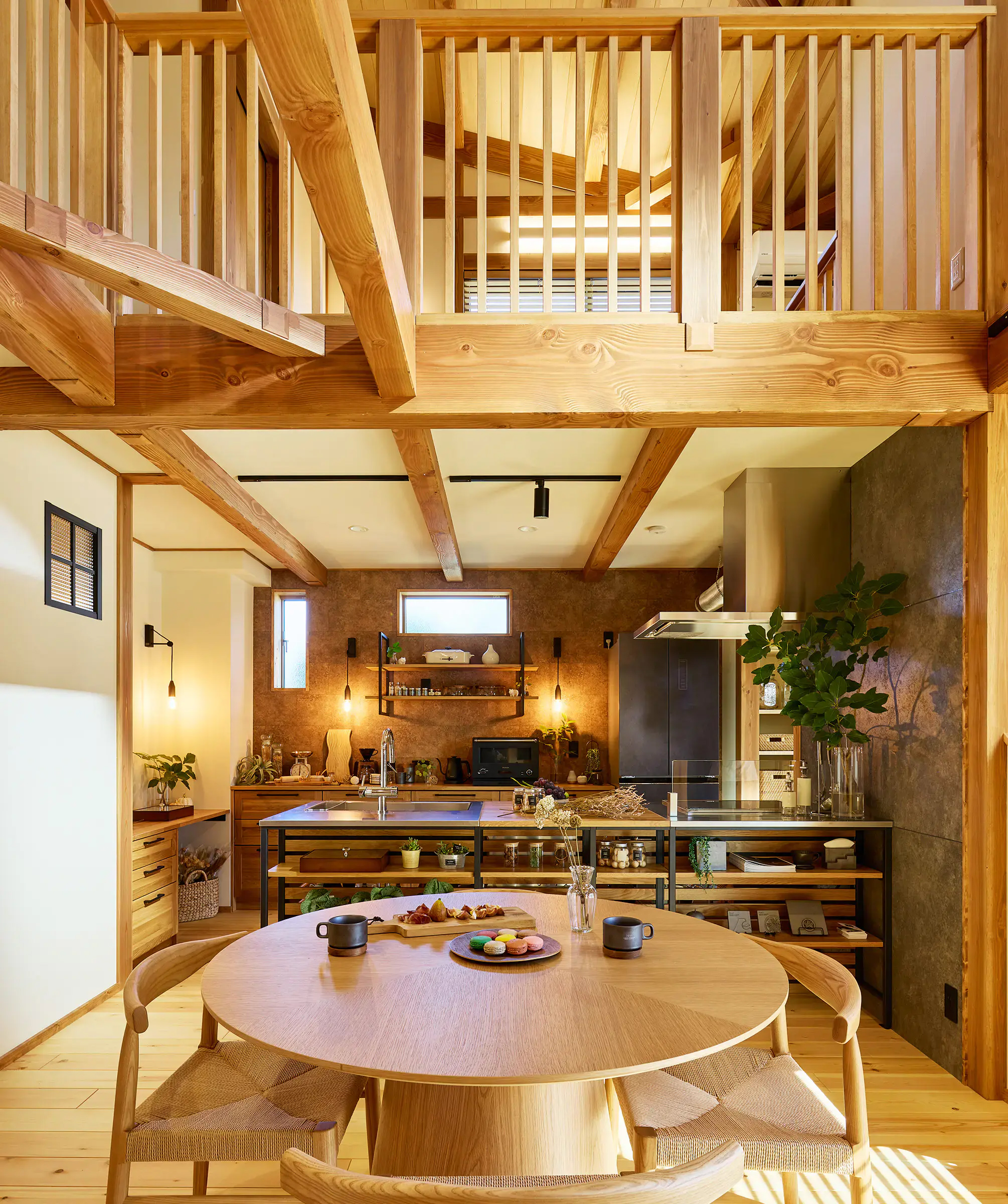 望月建材,モデルハウス,くだもの畑の桐の家